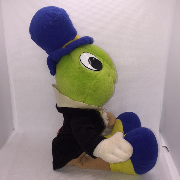 Jiminy Cricket Plush Stuffed Toy 14” Disney Pinocchio - Picture 7 of 9